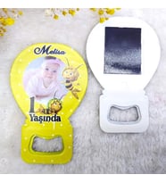 Hayaller Dükkanı 30 Adet Arı Maya Doğum Günü Magnet  Açacak HDBL44