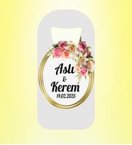 Magnet Açacak Nişan Düğün Nikah İçin Kişiye Özel