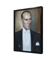 Atatürk Çerçeveli Mdf Tablo