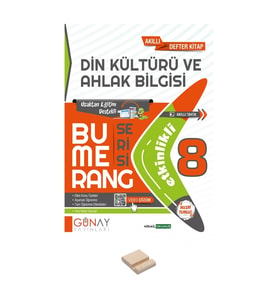LGS 8.Sınıf Bumerang Din Kültürü Konu Anlatımlı Soru Bankası ve Telefon Standı