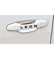 Leon Sport Kapı Kolu ve Jant sticker seti 8 adet yazı 429