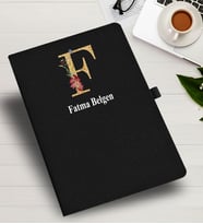 Kişiye Özel harf Tasarımlı  İsme Özel Defter