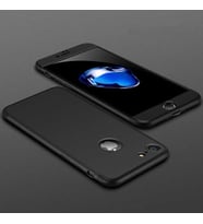 Apple iPhone 8 Kılıf Zore Ays Full Koruma Kılıf (Siyah)