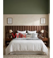12 ADET DİKEY AKUSTİK KUMAŞ KAPLI PANEL-(10x100CM)