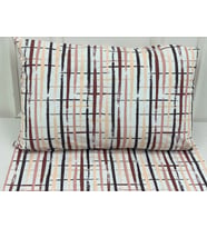 NİVEMESHOME BOYA DESENLİ 2 Lİ YASTIK KILIFI KAPAKLI 50X70