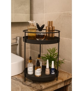 Banyo Kozmetik Takı Düzenleyici Çok Amaçlı Organizer 2 Katlı Düzenleyici