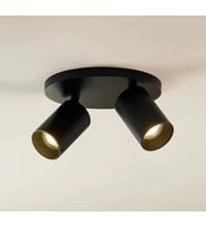 Rsylight Retro Metal 2 li Hareketli Spot Led Avize Beyaz Led Ampullü