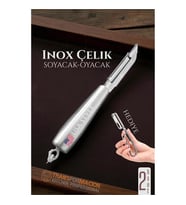 Inox Soyacak - Sebze Soyacağı - Kabak Dolma Oyacağı 2 li SET