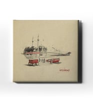İstanbul Ortaköy Sahil  Canvas Tablo ETK102