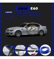 Bmw E60 Oto Araç Kapı Koruma Fitili 5metre Parlak Mavi Renk