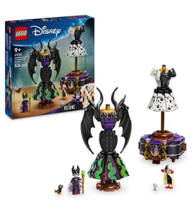 Lego 43262 Disney Kötüleri Malefiz'in ve Cruella De Vil'in Elbiseleri