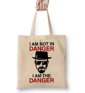 Breaking Bad I Am The Danger Bez Çanta Uzun Saplı