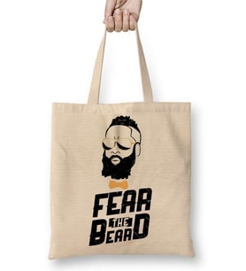 James Harden Fear The Beard Bez Çanta Uzun Saplı