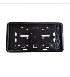 Çerçeveli Motosiklet Plakalık Plaka Altlığı Siyah 26X17cm 1 Adet