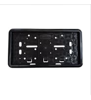 Çerçeveli Motosiklet Plakalık Plaka Altlığı Siyah 26X17cm 1 Adet