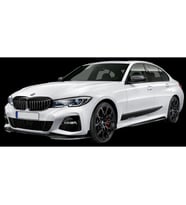 Bmw 3 Series G20 (2019 - 2021) Maxton Style Ön Lip (Plastik)
