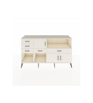Kronos Konsol 2 Raflı 5 Çekmeceli 3 Kapaklı 176x59x99 Aytaşı-Aytaşı