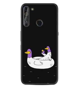 Casper Via X20 Kılıf Silikon Desen Keyifli Ördekler 1725