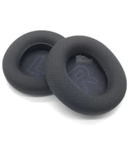 MrsToys Steelseries Arctis Nova 1/1X/1P/3/4/4P uyumlu Kulaklık pedi, sünger yastığı 4X/5/5P/5X/7/7X/7P Kulak Yastıkları,köpük minder (Y.Siyah)