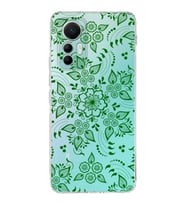 Xiaomi Mi 12 Lite Uyumlu Kapak Nostalji Desen Tasarımlı Şeffaf  Silikon Kılıf