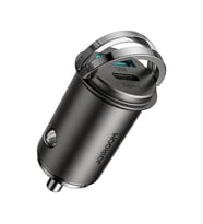 JOYROOM C-A35 45W MİNİ DUAL PORT CAR CHARGER GRAY