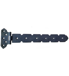 Antika Tarz Dekoratif Pirinç Kuyruklu Lama Menteşe - 103x380 Mm, Oksit