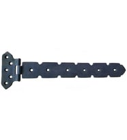 Antika Tarz Dekoratif Pirinç Kuyruklu Lama Menteşe - 103x380 Mm, Oksit