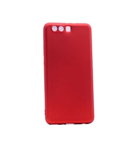 Huawei P10 Uyumlu Kılıf Zore Premier Silikon Kapak (Kırmızı)