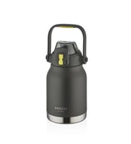 Shotay Çelik Termos Matara Phone Holder 1000Ml Siyah