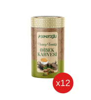 Antep Fıstıklı Dibek Kahvesi. 200 gr Silindir ( 12 Adet )