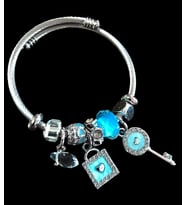 THİNBLACK ÇELİK CHARM BİLEKLİK