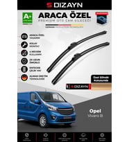S-Dizayn Opel Vivaro B Ön Cam Silecek Seti 2014-2019 Premium Araca Özel 65-48 Cm A+ Kalite