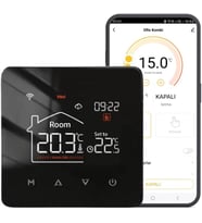 Lexroo WiFi Kablolu Akıllı Oda Termostatı (Tuya ve Smart Life Uyumlu)