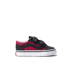 Vans Old Skool V Bebek Günlük Ayakkabı VN000CTGREB1 Kırmızı