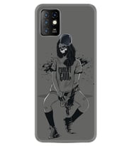 INFINIX Hot 8 9 10 11S Hot 10 Play 10T Kılıf Desemli Silikon Purest Evil 1627