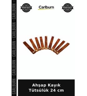 Özel Üretim Dekoratif Meditasyon Aromaterapi Hediye Kayık Tütsülük - Ahşap - 24 cm