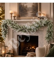 Yılbaşı Karlı Garland 2 m İthal