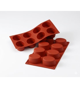 Silikomart SF055 Büyük Oval Profesyonel Silikon Kalıp