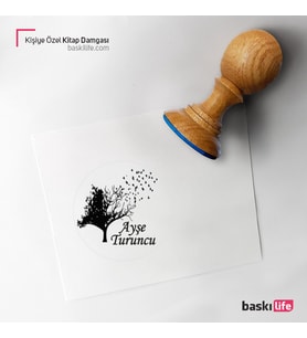 Kişiye Özel Kitap Damgası Kitap Mührü Kaşe Kitap Mühür Özel Damga 288