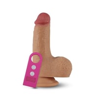 River World 7 Titreşimi Olan Sese Duyarlı 15 cm'lik Usb Şarjlı Gerçekçi Vibratör