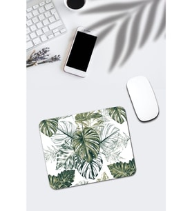 Tropik Yapraklı Mouse Pad