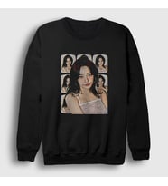 Presmono Unisex Beyaz Poster V2 Kim Sejeong Sweatshirt 524362tt (Siyah)