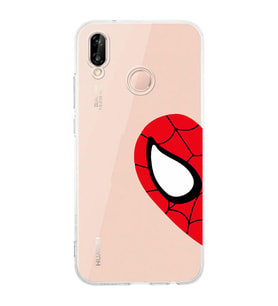 Huawei P20 Lite Uyumlu Baskılı Yumuşak Silikon Şeffaf Telefon Kılıfı