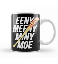 Eeny Meeny Miny Moe Negan Kupa Bardak Porselen