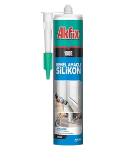 Akfix Beyaz 100e Genel Amaçlı Silikon 280 ml