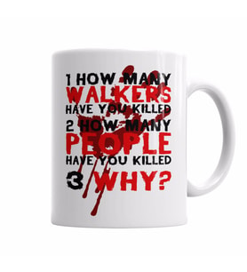 Quantos The Walking Dead Kupa Bardak Porselen