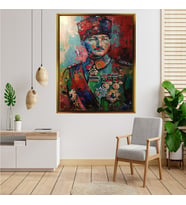 ÇERÇEVELİ ATATÜRK TABLO S601