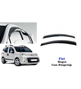 Fiat Fiorino Mugen Cam Kenar Rüzgarlığı 2'li