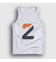 Presmono Unisex Beyaz Logo Two Oyun Overwatch Atlet 361098tt