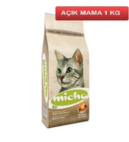 Micho Adult Cat Tavuklu Hamsi ve Pirinç  Kedi Maması 1 kg AÇIK